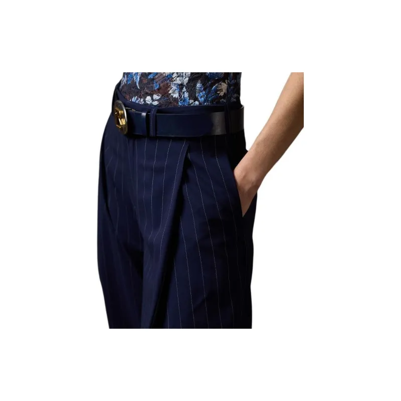 Ralph Lauren Collection Cassidy Mid rise Tailored Trousers-3