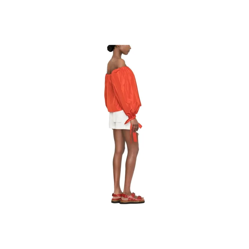 Staud T-Shirts Women's Red-2