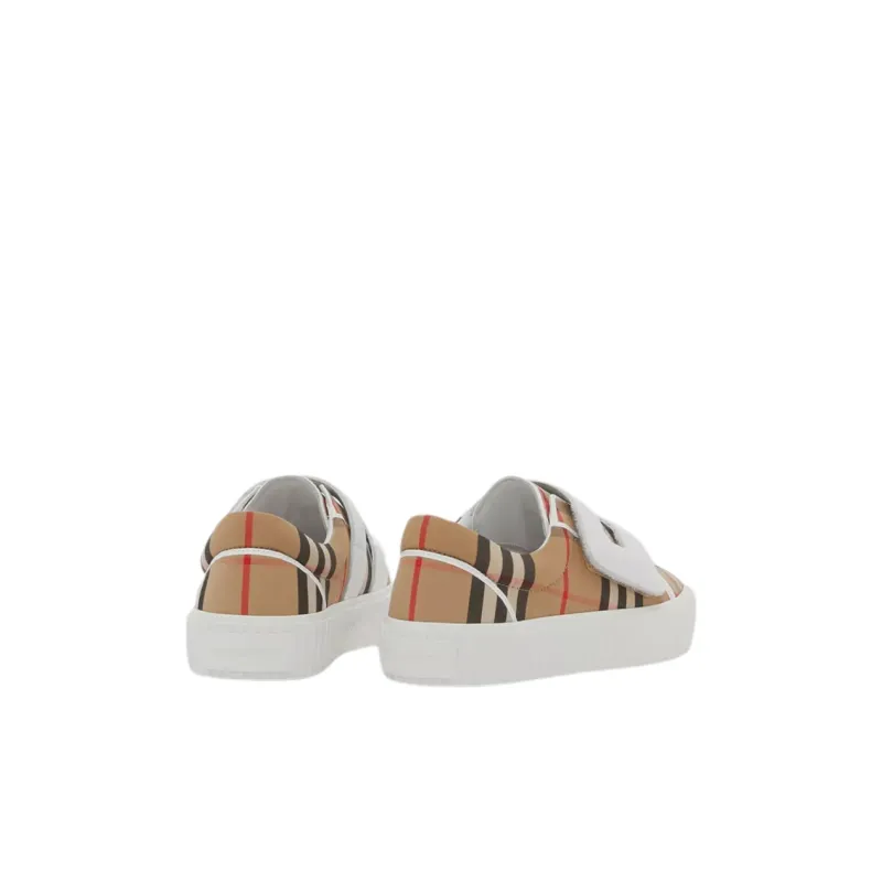 Burberry Kids Vintage Check Sneakers-4