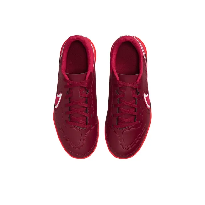 Nike Tiempo Legend 9 Slip Resistant Cushioning Abrasion Resistant Lightweight Low Top Kids' Soccer Shoes Red Kids'-3