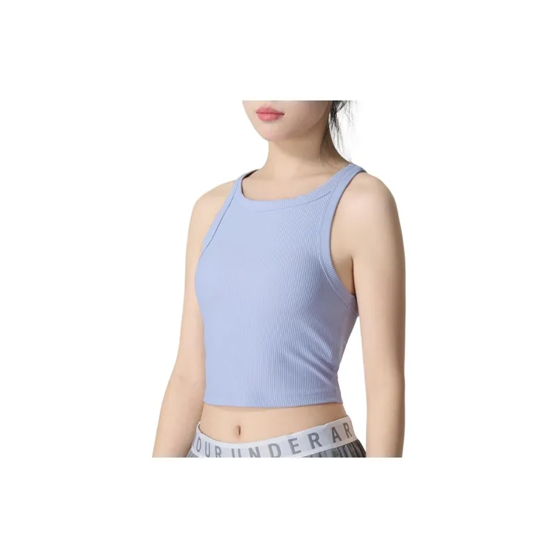 Under Armour Tank Tops Women's Light Blue-2
