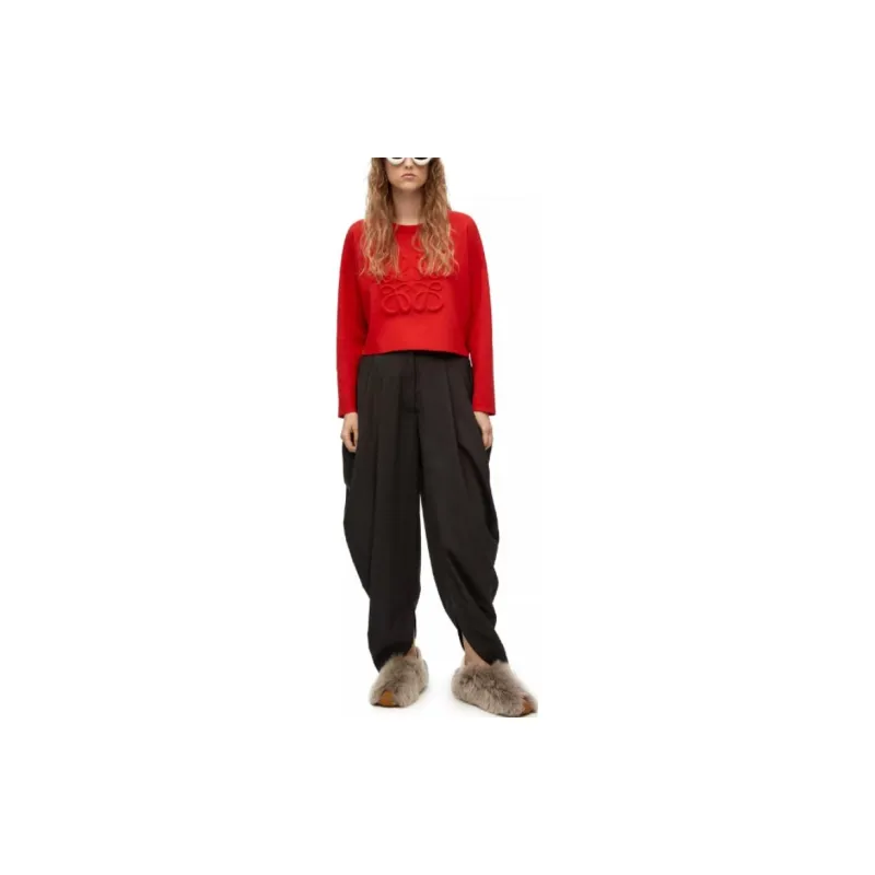 LOEWE Cashmere Sweaters Women's Red-1