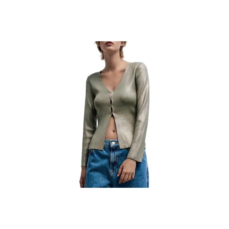 ZARA Knitwear Women's Silver-2