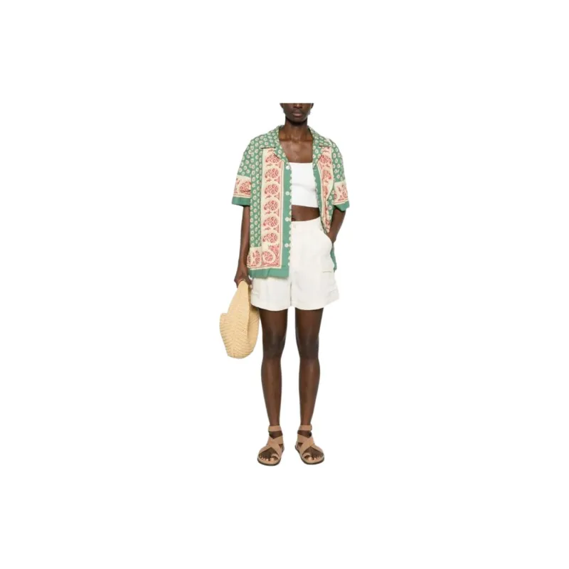 WOOLRICH Button Detailed Cargo Shorts-1