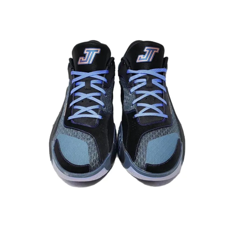 Jordan Tatum 2 'Change' PE Cushioning Wear-Resistant Low-Top Basketball Shoes Men's Black Purple-2