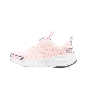 Skechers Ultra Groove Abrasion Resistant Slip Resistant Kids Lifestyle Shoes Light Pink Teenagers
