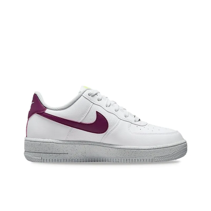 Nike Air Force 1 Low Crater Next Nature White Sangria GS-1