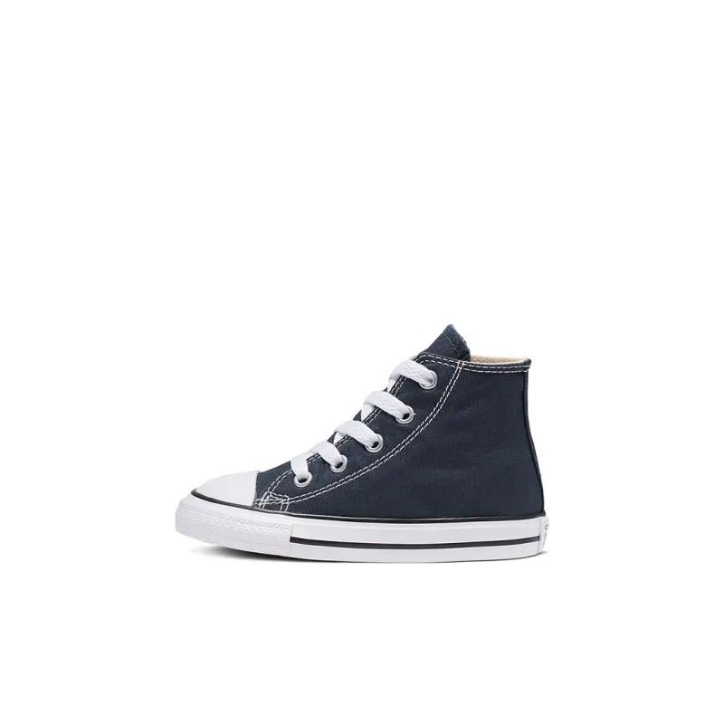 Converse Chuck Taylor All Star Anti Slip Wear Resistant High Top Toddler Shoes Blue Infant And Toddler-0