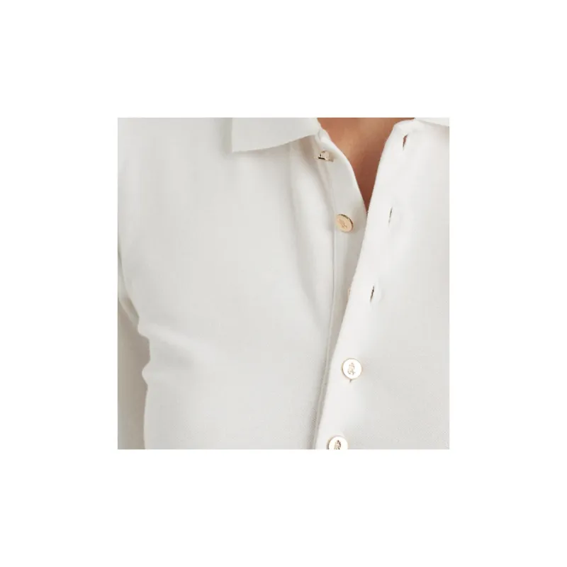 Polo Ralph Lauren Short Sleeved Dress Women's White-5
