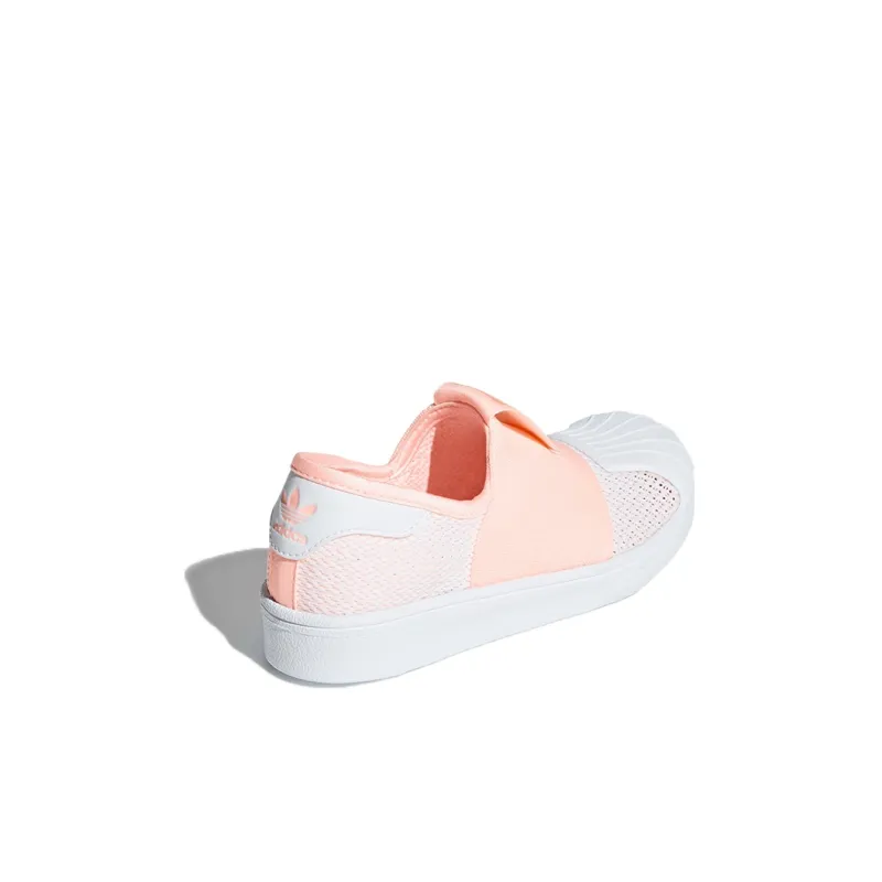 Adidas Originals SUPERSTAR 360 2.0 C Slip Resistant Low Top Kids' Skateboarding Shoes Pink Children Aged 3 7 Years Old-3