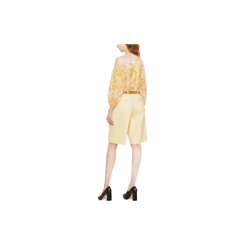 Zimmermann Shirt Women's White Yellow-3