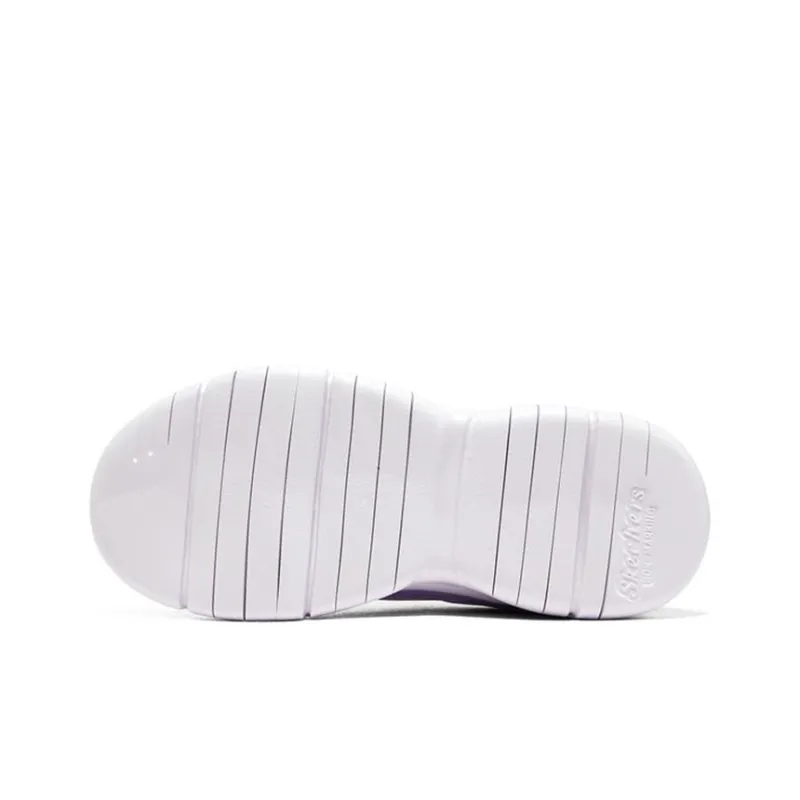 Skechers Flex Blast Slip Resistant Cushioning Wear Resistant Casual Shoes Purple Teenagers-4