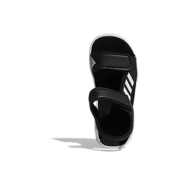 Adidas Abrasion Resistant Low Top Children's Sandals Charcoal Black Kids'-4