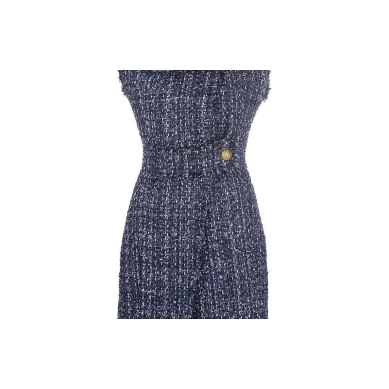 BALMAIN Tweed Mini Dress-4