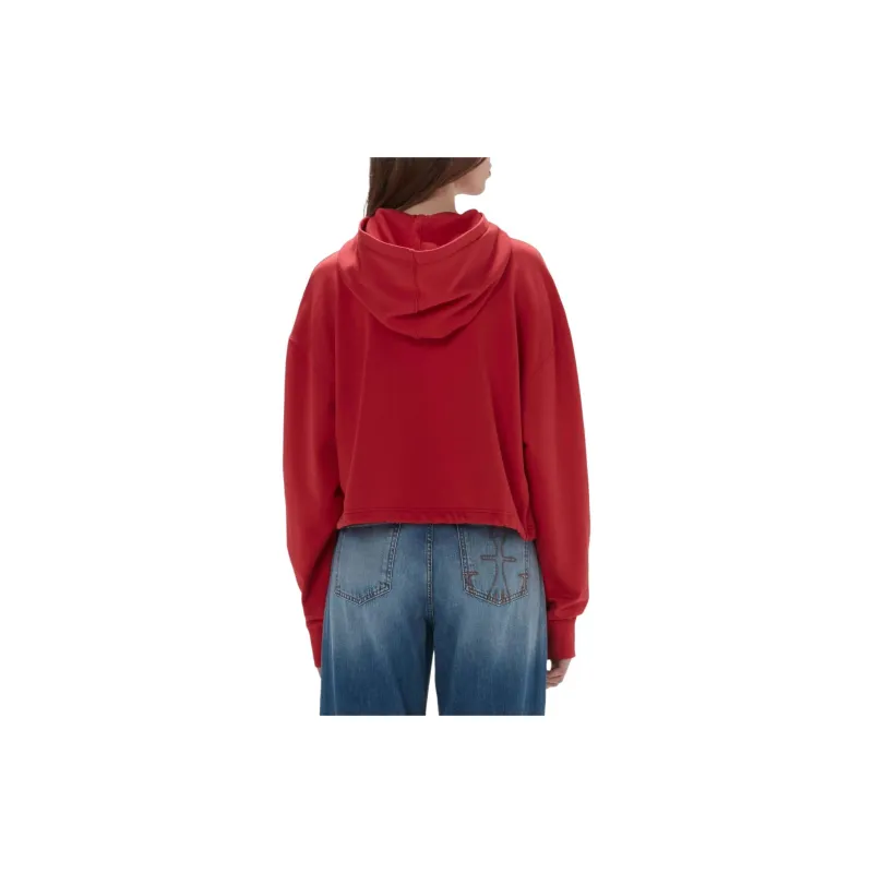 JW Anderson Graphic Printed Drop Shoulder Hoodie-2