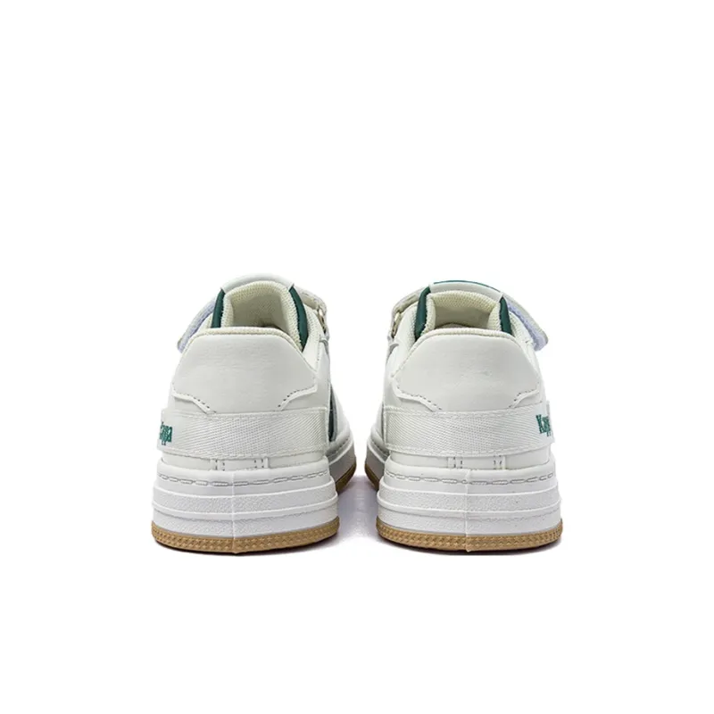 KAPPA KIDS Low Top Kids' Skateboarding Shoes Beige White Green Kids'-4