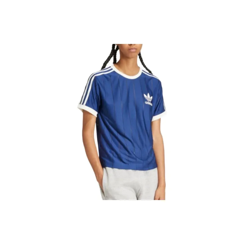 Adidas Originals T Shirt Women's Dark Blue-1