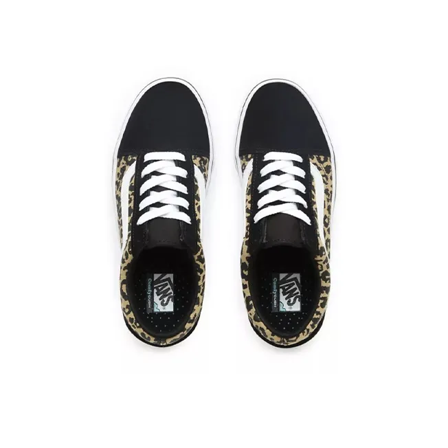 Vans Old Skool  ComfyCush  Kids 'Leopard'-3