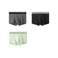 [3 Pack, Xinjiang Long Staple Cotton]Dark Gray+Black+Fruit Green, 100% cotton+7A Antibacterial