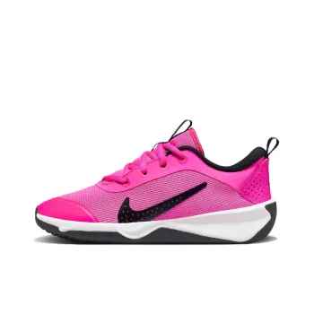 Nike Omni Multi Court Shock Absorbers With Slip Resistant Features Low Top Kids Lifestyle Shoes Purple Black Teenagers