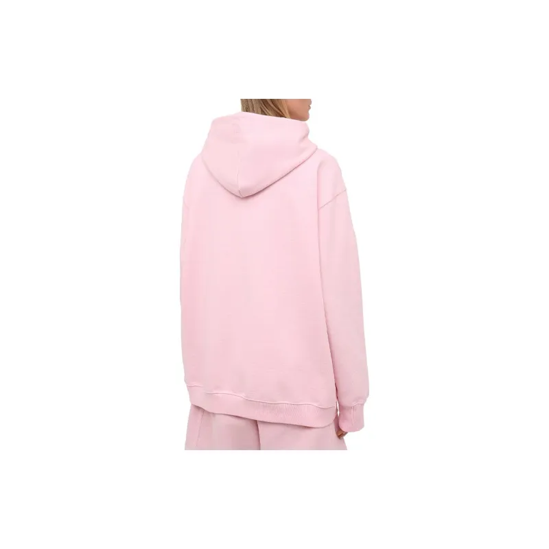 Vetements Vertical Cut Up Logo Zip Up Hoodie 'White'-2