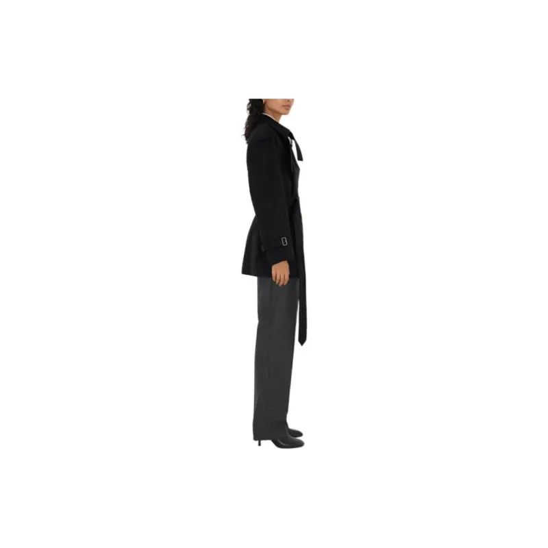Burberry Trench Coat Women's Black-2
