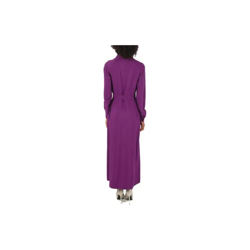 Valentino Long-Sleeved Dresses Women's Purple-1