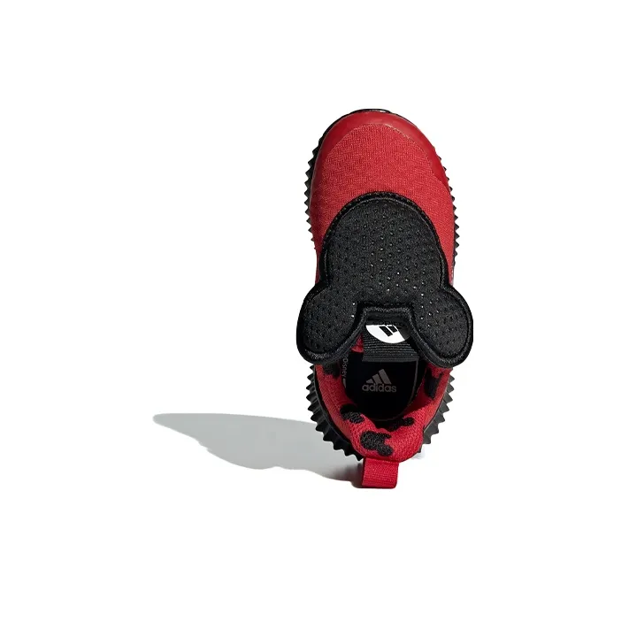 Adidas Fortarun Mickey AC I Low Top Toddler Shoes Red Black Infant And Toddler-4