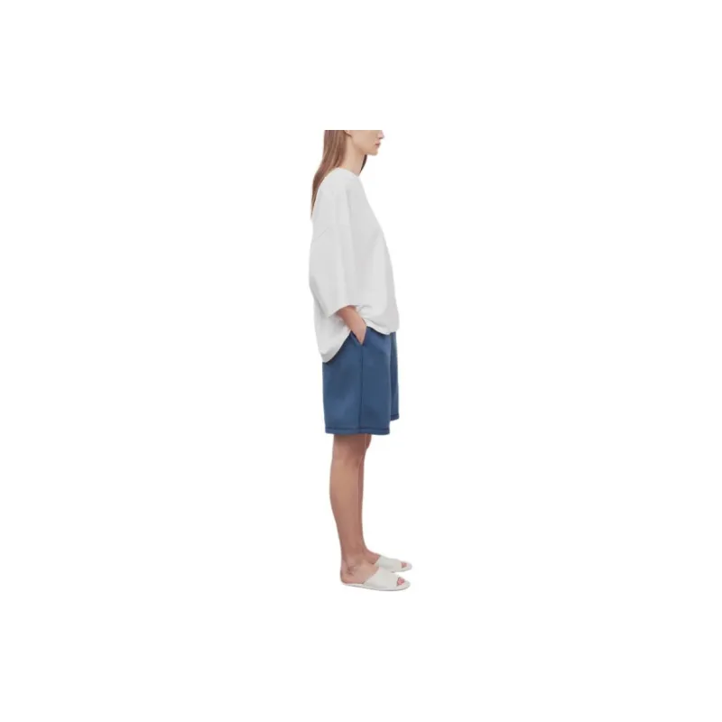 THE ROW Stanton Shorts 'Blue'-4