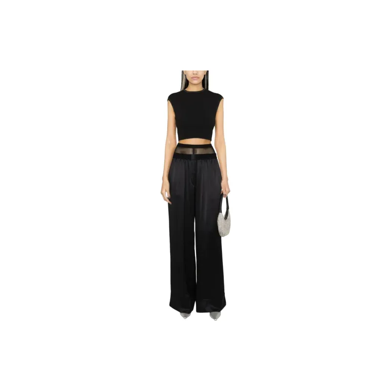 Alexander Wang Layered Mesh Boxer Trousers-1