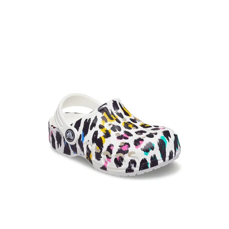 Crocs Classic Clog Bae Clog Sandal Leopard Print Kids'-2