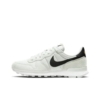 Nike Internationalist Slip Resistant Cushioning Abrasion Resistant Low Top Kids Lifestyle Shoes White Teenagers