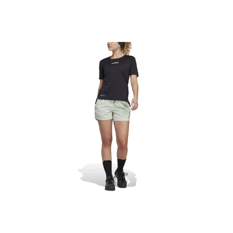 Adidas W LITEFLEX SH Casual Shorts Women's Green-4