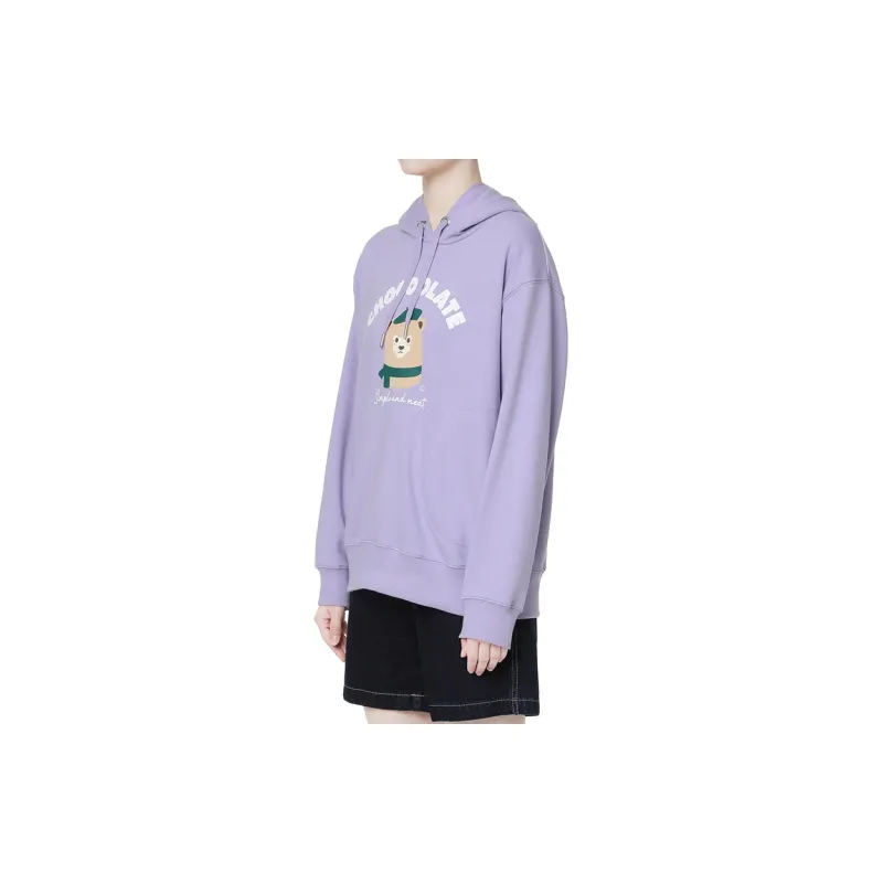 :CHOCOOLATE Graphic-printed Hoodie-11