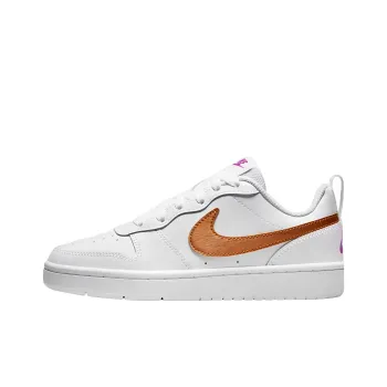 Nike Court Borough Low 2 SE 'White Metallic Copper' GS