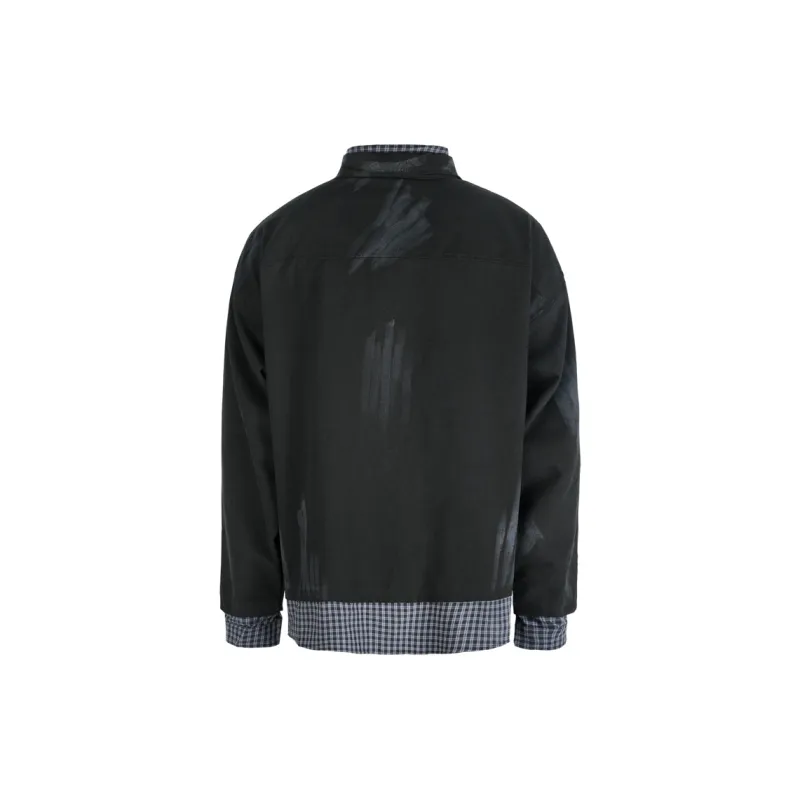 Antidote Worldwide Polo Shirt Unisex Faded Black-1
