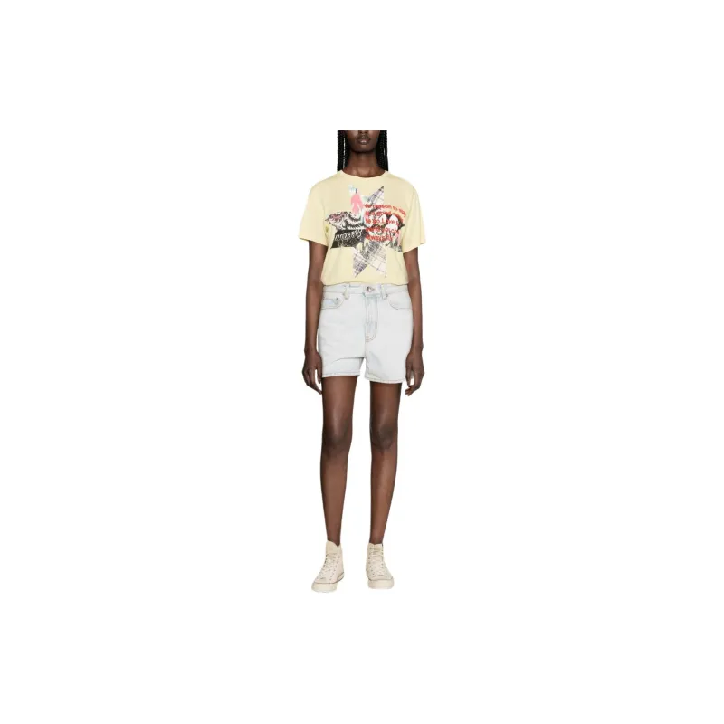 ISABEL MARANT ETOILE Zewel Graphic print T shirt-2