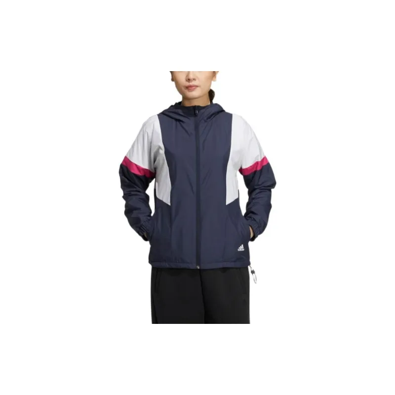 Adidas Jackets Women's Navy Blue-1
