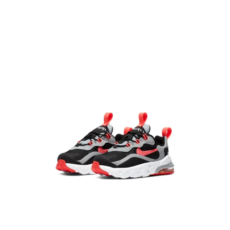 Nike Air Max 270 RT Low-Top Running Shoes Black Gray Red Infant And Toddler-2