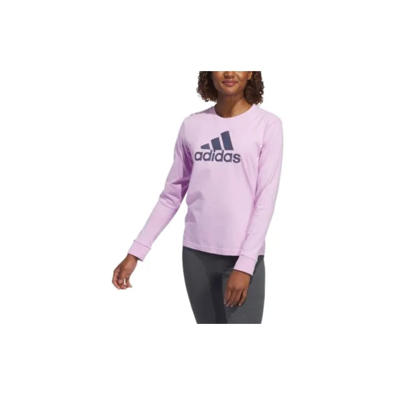 Adidas T-Shirts Women's Lilac-1