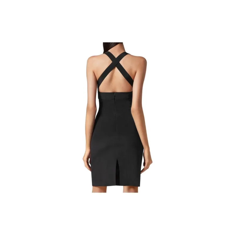 PHILIPP PLEIN Silk Mini Dress-3