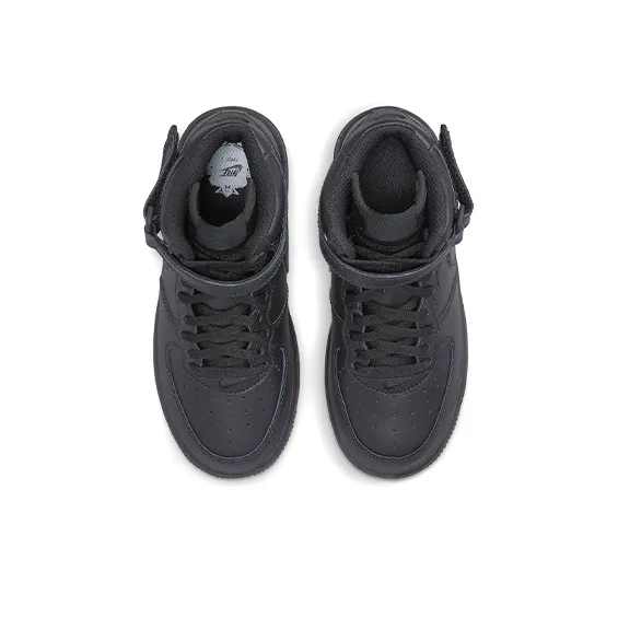 Nike Air Force 1 Mid LE Black PS-3