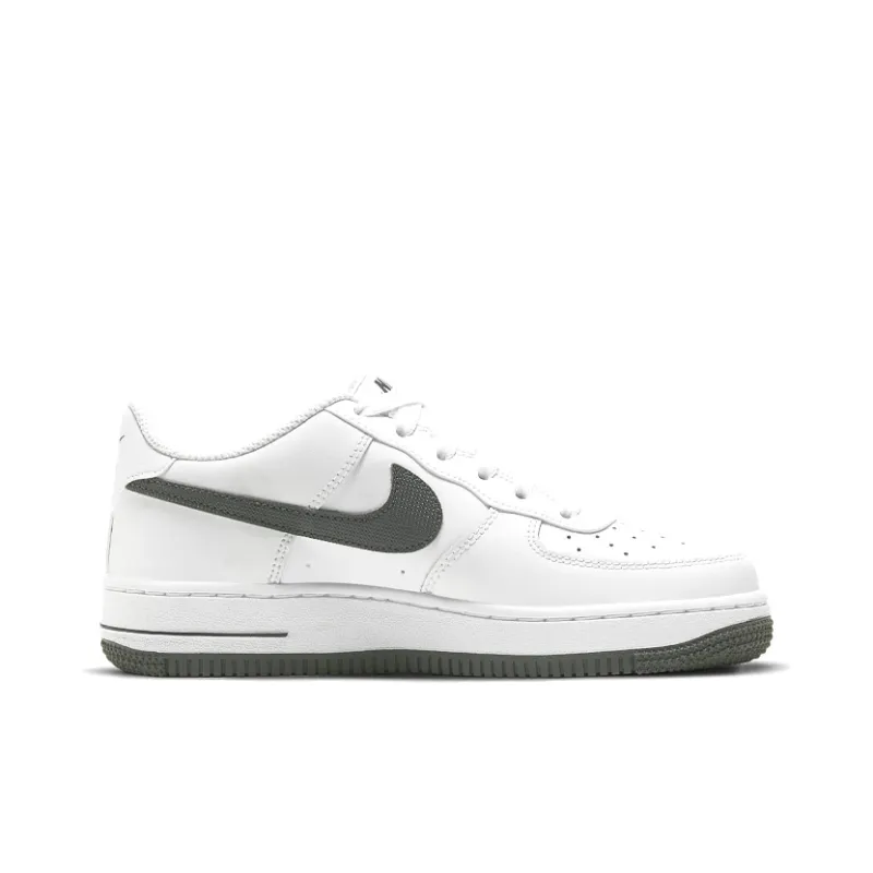 Nike Air Force 1 Low 'White Iron Grey Swoosh' GS-1