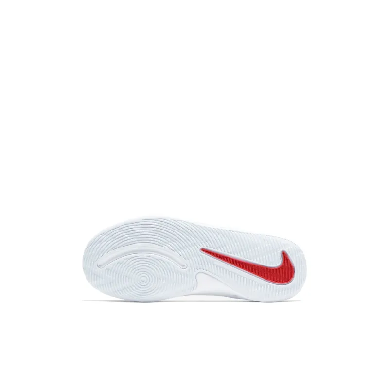 Nike Team Hustle D 9 Mid Top Children's Basketball Shoes Red Children Aged 3 7 Years Old-2