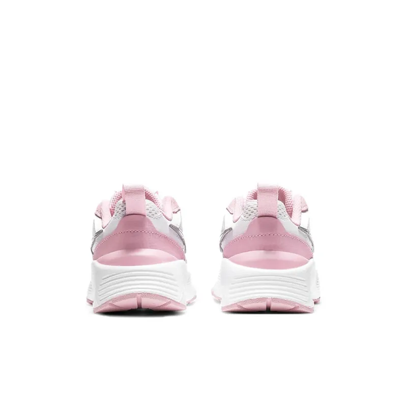Nike Air Max Fusion SE Durable Breathable Low Top Kids Lifestyle Shoes Pink White Children Aged 3 7 Years Old-4