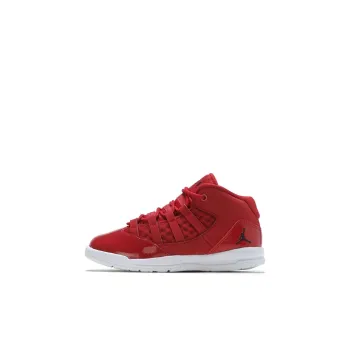 Jordan Max Aura Slip-Resistant Cushioning Wear-Resistant Breathable Mid-Top Toddler Shoes Red Infant And Toddler