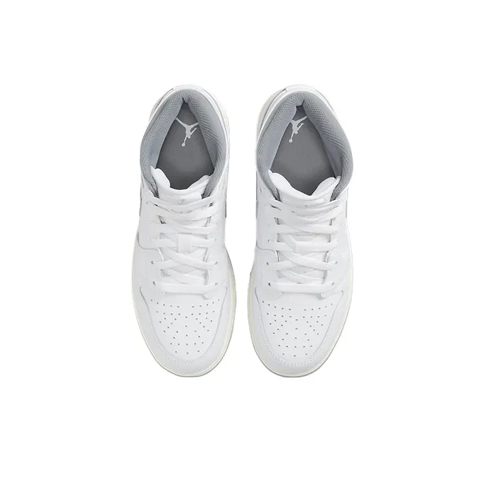 Jordan Air Jordan 1 Mid Neutral Grey GS-3