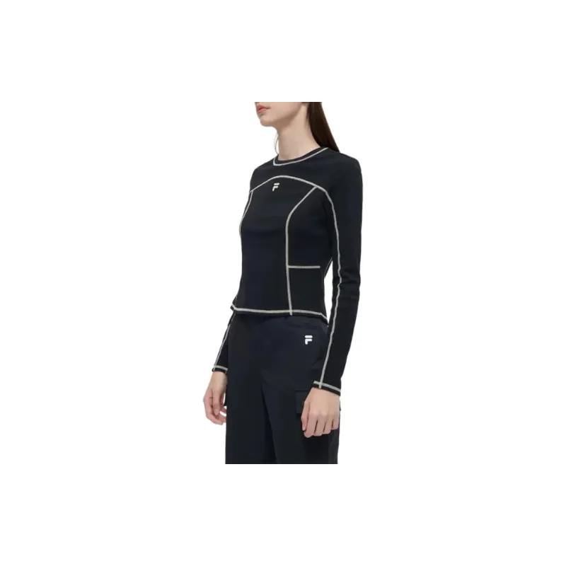 FILA FUSION Knitwear Women's Jet Black-4