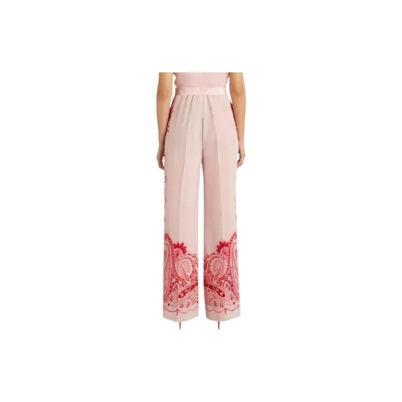 ETRO Paisley Printed Elasticated Waistband Trousers-2