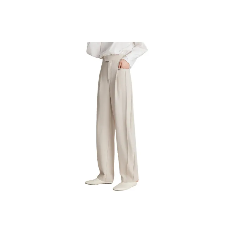 ELLE Casual Pants Women's Khaki-0